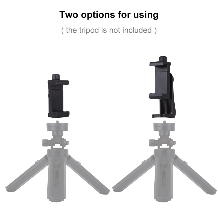 PULUZ 360 Degree Rotating Universal Horizontal Vertical Shooting Phone Clamp Holder Bracket for iPhone, Galaxy, Huawei, Xiaomi, Sony, HTC, Google and other Smartphones - Desktop Holder by PULUZ | Online Shopping South Africa | PMC Jewellery