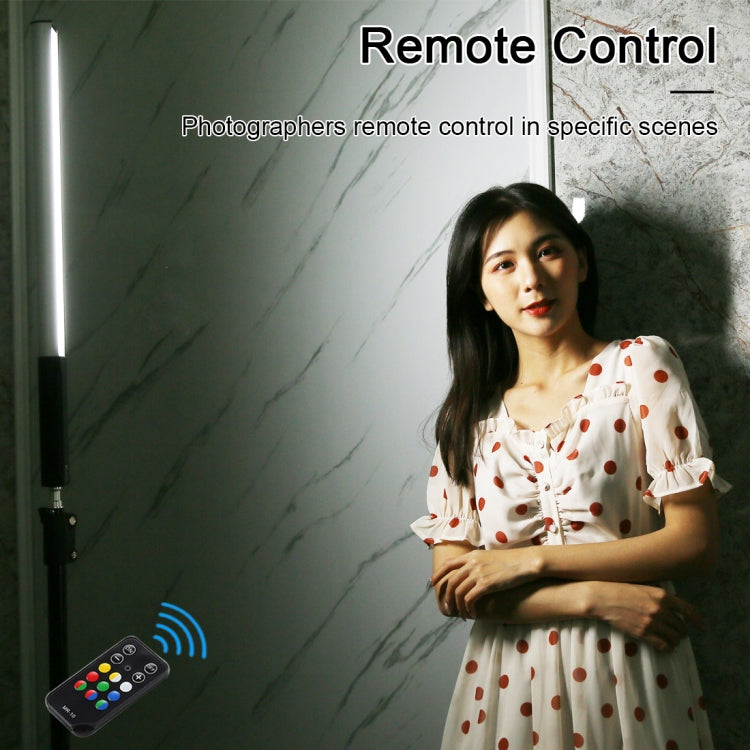 PULUZ RGB Colorful Photo LED Stick Adjustable Color Temperature Handheld LED Fill Light with Remote Control(Black) - free shipping - PMC TechLife - Order now!