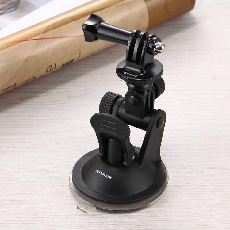 PULUZ Car Suction Cup Mount with Screw & Tripod Mount Adapter & Storage Bag for GoPro Hero11 Black / HERO10 Black /9 Black /8 Black /7 /6 /5 /5 Session /4 Session /4 /3+ /3 /2 /1, DJI Osmo Action and Other Action Cameras - Holder by PULUZ | Online Shopping South Africa | PMC TechLife | Buy Now Pay Later Mobicred