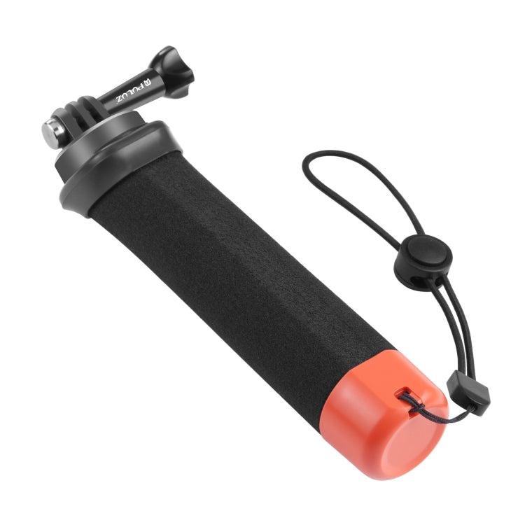PULUZ Floating Foam Hand Grip Buoyancy Rods with Strap & Quick-release Base for GoPro, Insta360, DJI and Other Action Cameras(Orange) - Floating Grip & Ball by PULUZ | Online Shopping South Africa | PMC TechLife | Buy Now Pay Later Mobicred