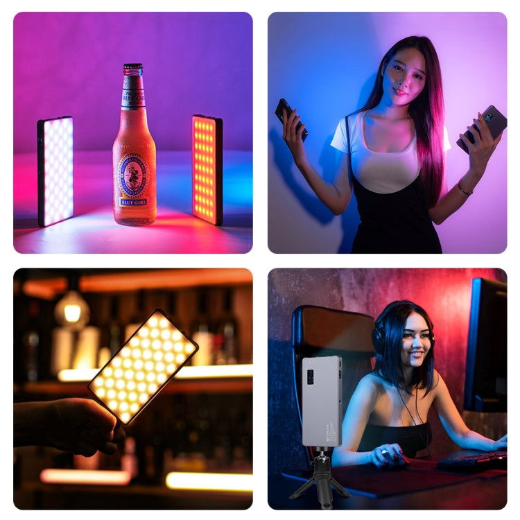 PULUZ LED Full Color RGB Beauty Fill Light Pocket Vlogging Photography Light - free shipping - PMC TechLife - Order now!
