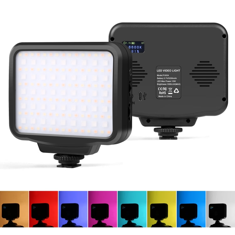 PULUZ Pocket 2500-9900K+RGB Full Color Beauty Fill Light Handheld On-Camera Photography LED Light -  by PULUZ | Online Shopping South Africa | PMC TechLife | Buy Now Pay Later Mobicred