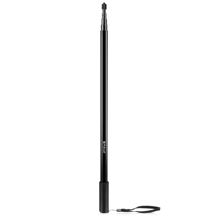 PULUZ 3m Metal Selfie Stick Monopod  for Insta360 One RS / X2 / X3 (Black) - Self Monopod Grip by PULUZ | Online Shopping South Africa | PMC TechLife | Buy Now Pay Later Mobicred