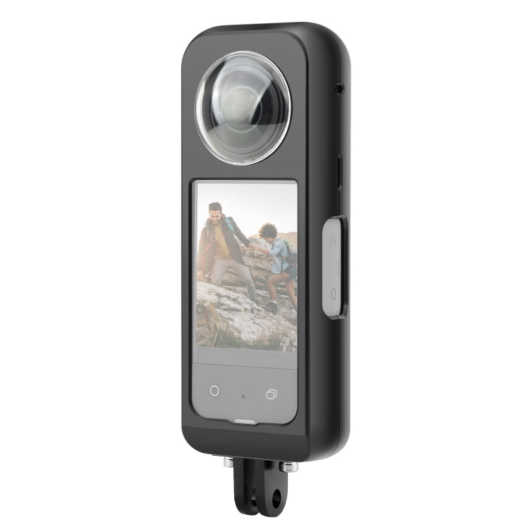 For Insta360 X3 PULUZ Metal Protective Cage Rig Housing Frame with Lens Protector(Black) - free shipping - PMC TechLife - Order now!