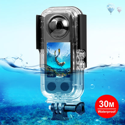 For Insta360 X3 PULUZ 30m Underwater Waterproof Housing Case - Case & Bags by PULUZ | Online Shopping South Africa | PMC Jewellery