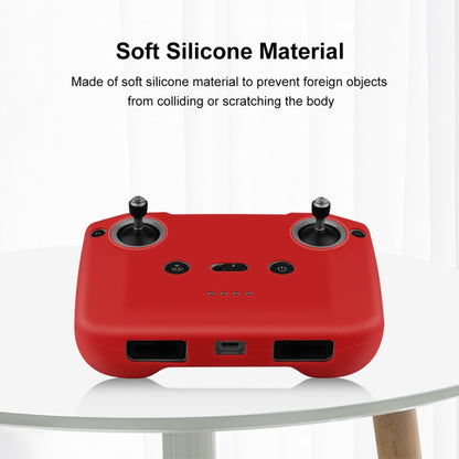 PULUZ Shockproof Anti-scratch Silicone Case For DJI Mini 3 / 3 Pro / Mavic 3 / Air 2S / Mini 2 Remote Control(Red) - Case & Bags by PULUZ | Online Shopping South Africa | PMC Jewellery