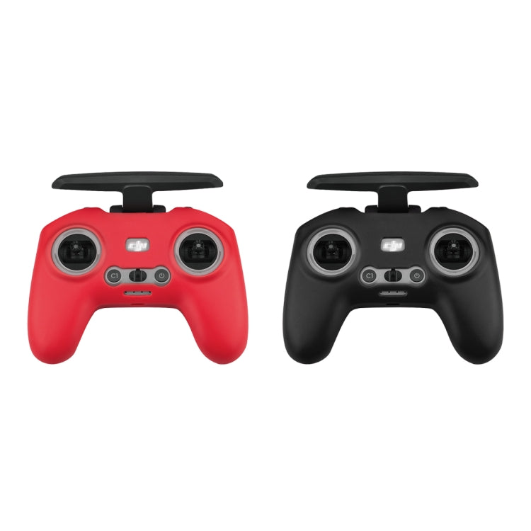 For DJI FPV Combo Remote Control PULUZ Silicone Protective Case(Red) -  by PULUZ | Online Shopping South Africa | PMC TechLife