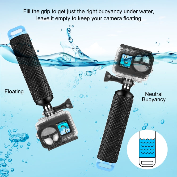 PULUZ Floating Handle Hand Grip Buoyancy Rods for Phones / Action Cameras (Black) - Floating Grip & Ball by PULUZ | Online Shopping South Africa | PMC Jewellery