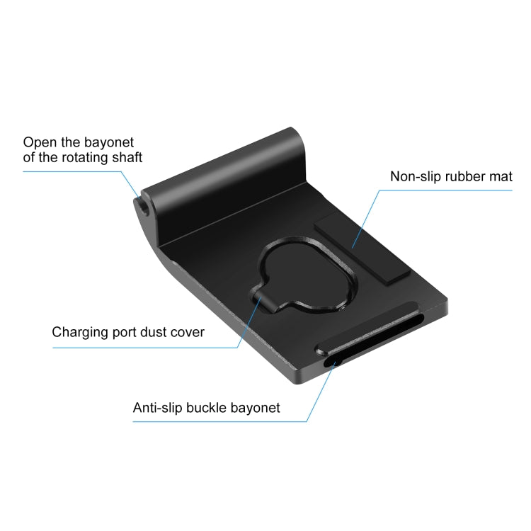 For GoPro Hero11 Black Mini PULUZ Metal Battery Side Interface Cover Dustproof Cap (Black) -  by PULUZ | Online Shopping South Africa | PMC Jewellery