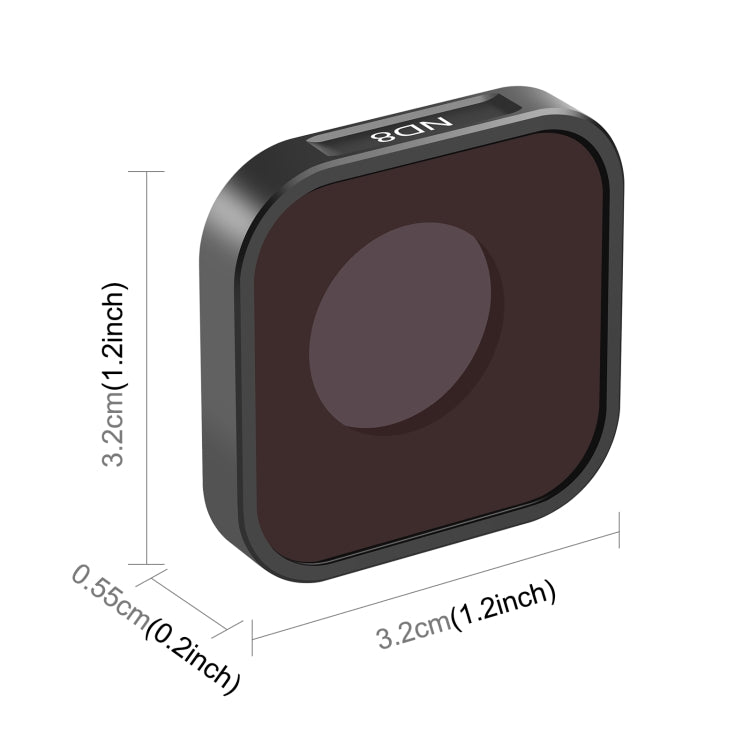 PULUZ Action Camera ND8 Lens Filter For GoPro Hero11 Black / Hero11 Black mini / HERO10 Black / HERO9 Black - Lens Filter by PULUZ | Online Shopping South Africa | PMC Jewellery