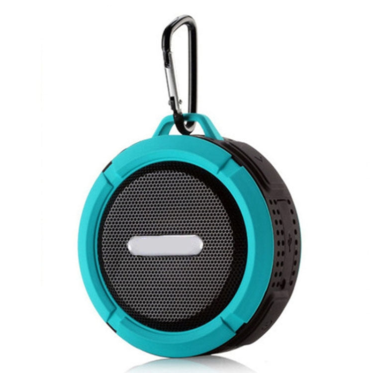 C6 Outdoor Waterproof Bluetooth Speaker with Suction, Support Hands-free Calling(Blue) - Waterproof Speaker by PMC Jewellery | Online Shopping South Africa | PMC Jewellery