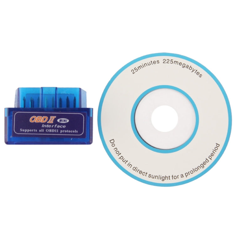 Car Mini OBDII ELM327B V1.5a Wireless Code Reader Scanner, Support Android Phone, Support OBDII-ISO 9141-2, ISO 14230-4(KWP2000), CAN ISO-15765-4(Blue) - Code Readers & Scan Tools by KONNWEI | Online Shopping South Africa | PMC Jewellery