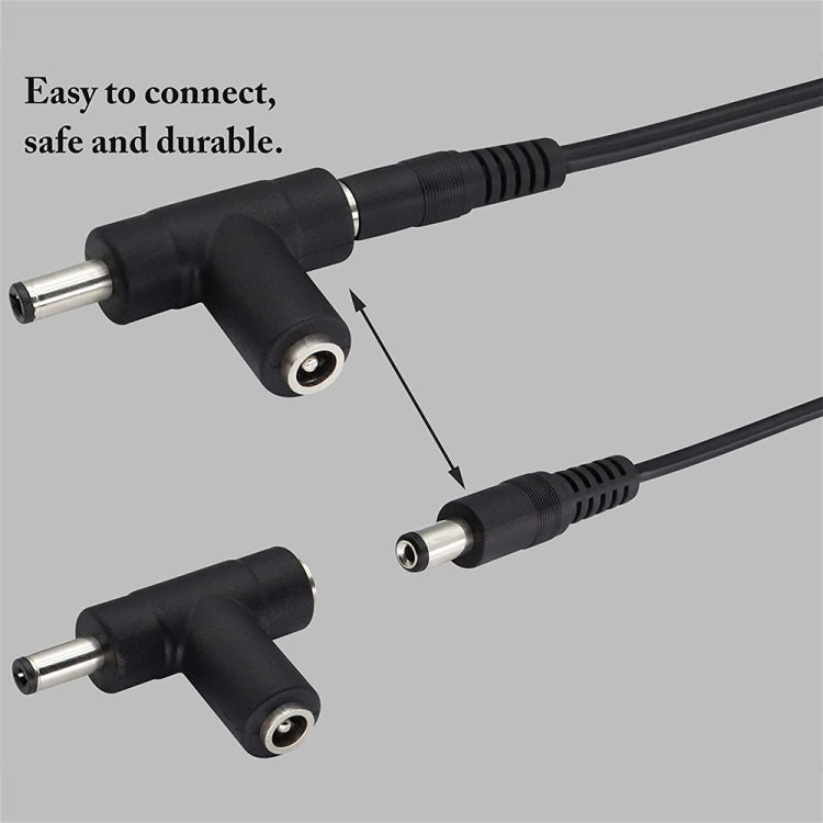 2A 5.5 x 2.1mm DC Power Supply Adapter Plug Coiled Cable Car Charger, Length: 40-140cm - free shipping - PMC TechLife - Order now!