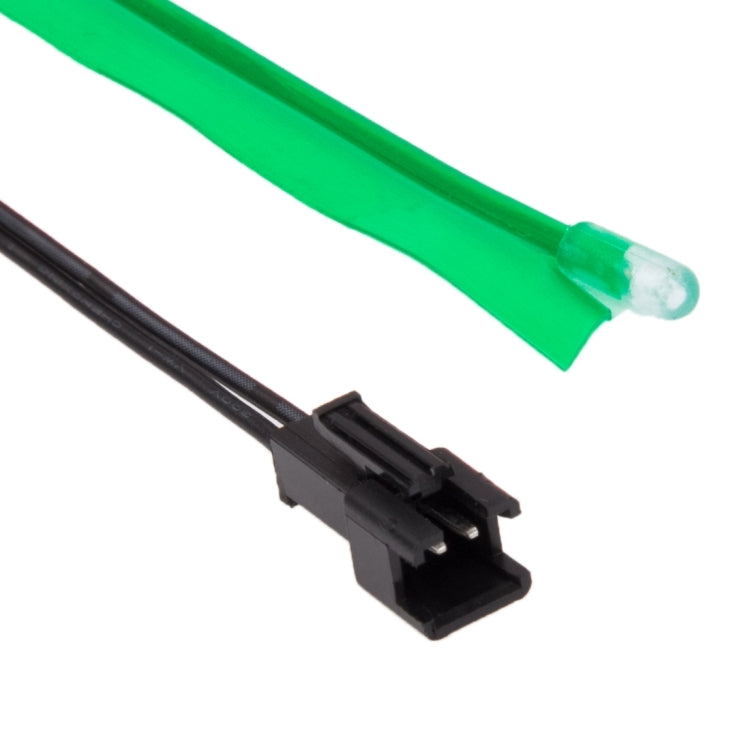 EL Cold Green Light Waterproof Flat Flexible Car Strip Light with Driver for Car Decoration, Length: 5m(Green) - free shipping - PMC TechLife - Order now!