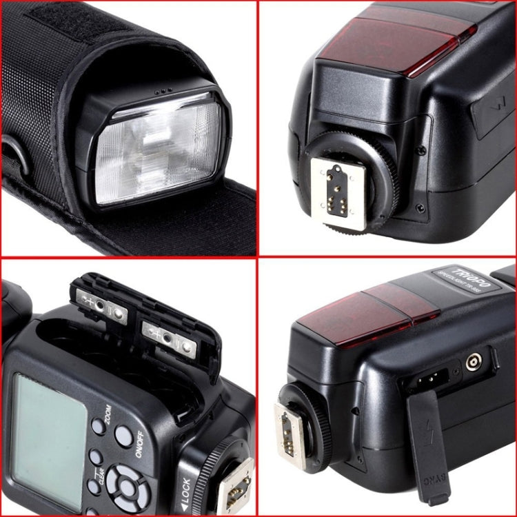 Triopo TR-988 Universal TTL High Speed Flash Speedlite for Canon & Nikon DSLR Cameras - free shipping - PMC TechLife - Order now!