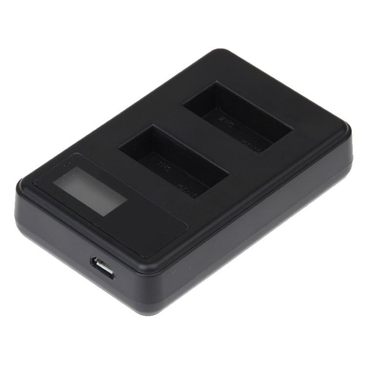 GP158-B LCD Screen Dual Batteries Charger for GoPro HERO3+ /3 (AHDBT-301, AHDBT-302), Displays Charging Capacity - Charger by PMC TechLife | Online Shopping South Africa | PMC TechLife