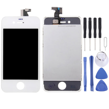 Digitizer Assembly (LCD + Frame + Touch Pad) for iPhone 4S(White) - iPhone 4/4S Parts by PMC Jewellery | Online Shopping South Africa | PMC Jewellery