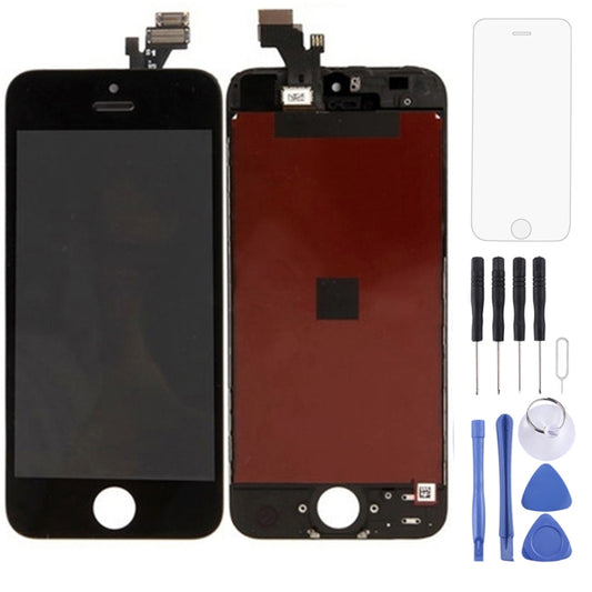 Original LCD Screen for iPhone 5 Digitizer Full Assembly with Frame (Black) - iPhone 5 Parts by PMC Jewellery | Online Shopping South Africa | PMC Jewellery