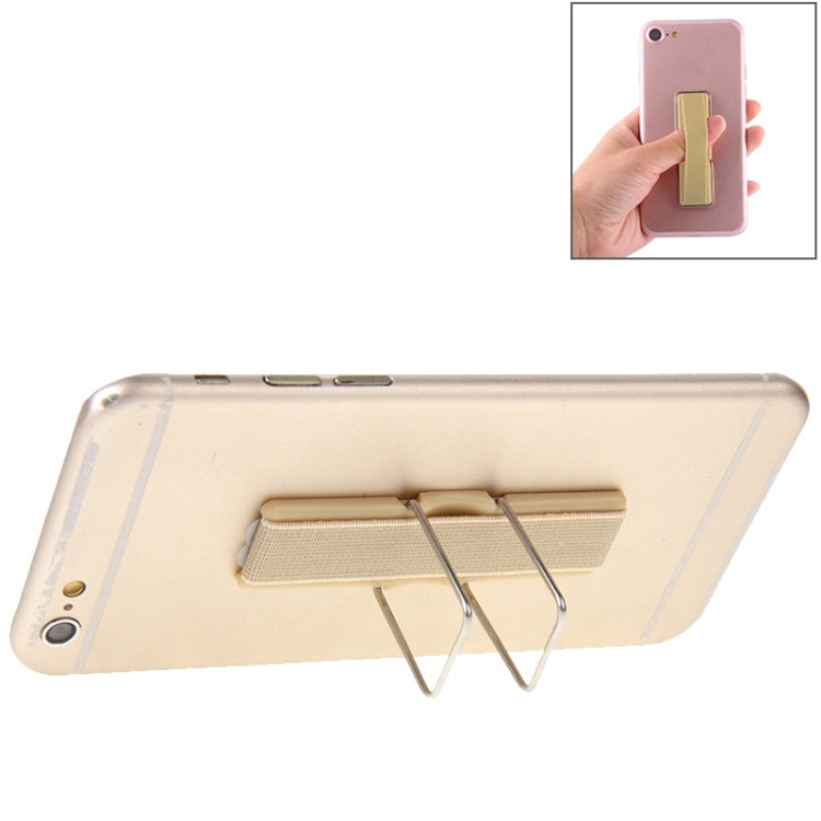 Universal Mini Foldable Holder Stand with Finger Grip(Gold) - Ring Holder by PMC TechLife | Online Shopping South Africa | PMC TechLife