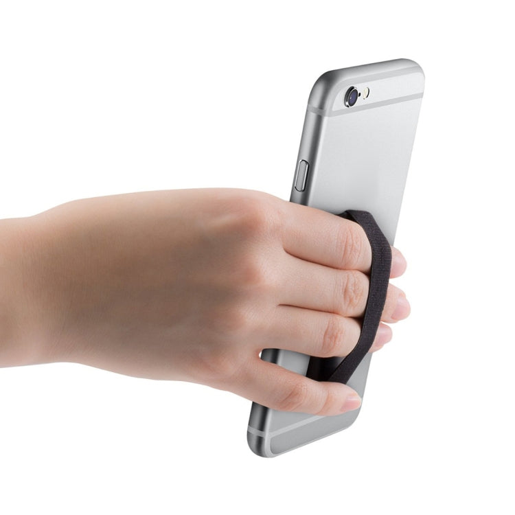 Finger Grip Phone Holder for iPhone, Galaxy, Sony, Lenovo, HTC, Huawei, and other Smartphones(Black) - Ring Holder by PMC TechLife | Online Shopping South Africa | PMC TechLife