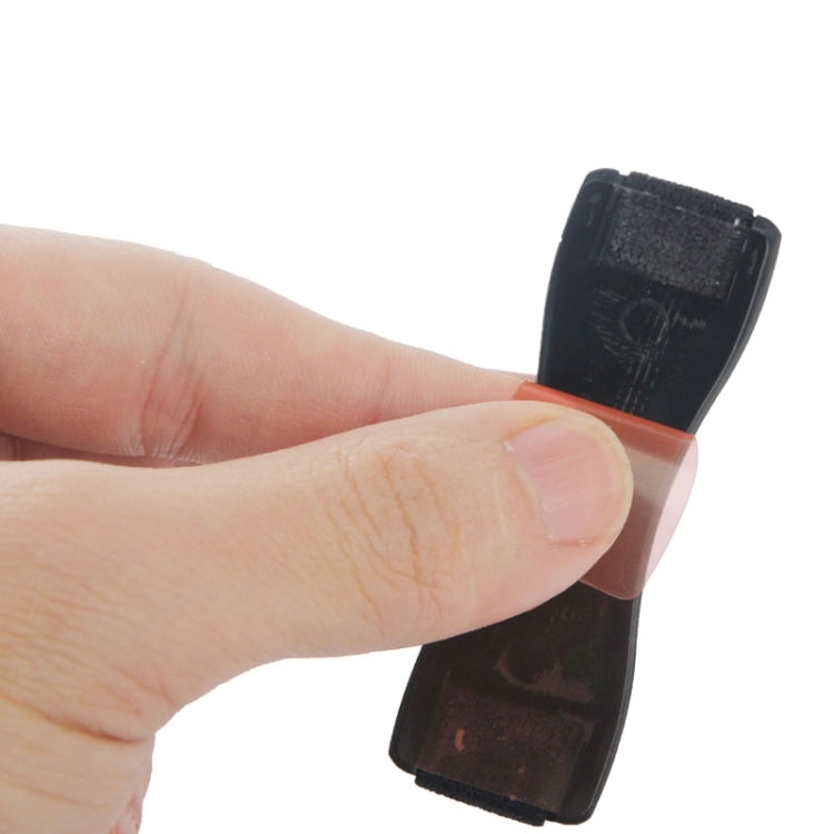 Finger Grip Phone Holder for iPhone, Galaxy, Sony, Lenovo, HTC, Huawei, and other Smartphones(Black) - Ring Holder by PMC TechLife | Online Shopping South Africa | PMC TechLife