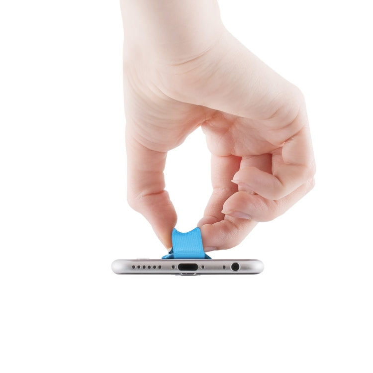 Finger Grip Phone Holder for iPhone, Galaxy, Sony, Lenovo, HTC, Huawei, and other Smartphones(Blue) - Ring Holder by PMC TechLife | Online Shopping South Africa | PMC TechLife