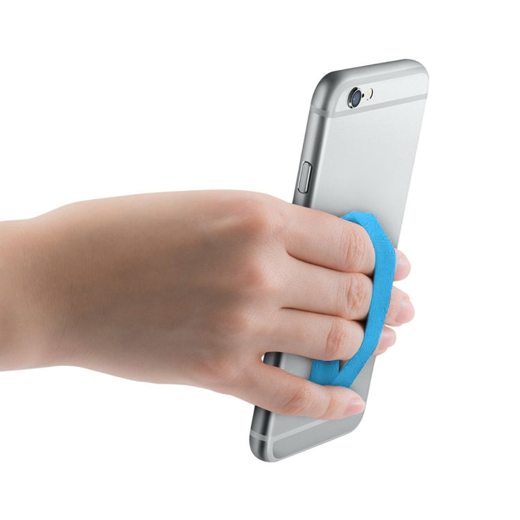 Finger Grip Phone Holder for iPhone, Galaxy, Sony, Lenovo, HTC, Huawei, and other Smartphones(Blue) - Ring Holder by PMC TechLife | Online Shopping South Africa | PMC TechLife