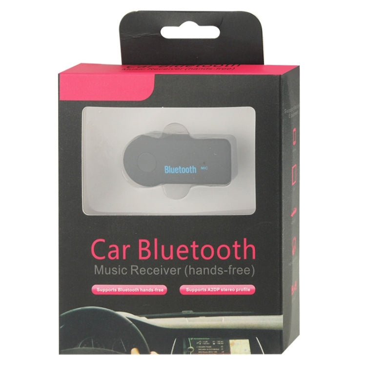 Car Bluetooth Handsfree Music Mic Receiver For iPhone, Galaxy, Sony, Lenovo, HTC, Huawei, and other Smartphones - Bluetooth Adapters by PMC TechLife | Online Shopping South Africa | PMC TechLife | Buy Now Pay Later Mobicred