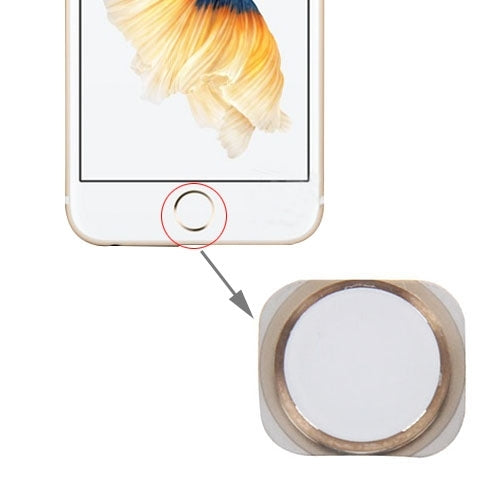 Home Button for iPhone 6s Plus(Gold) - iPhone 6S/6S Plus Parts by PMC Jewellery | Online Shopping South Africa | PMC Jewellery