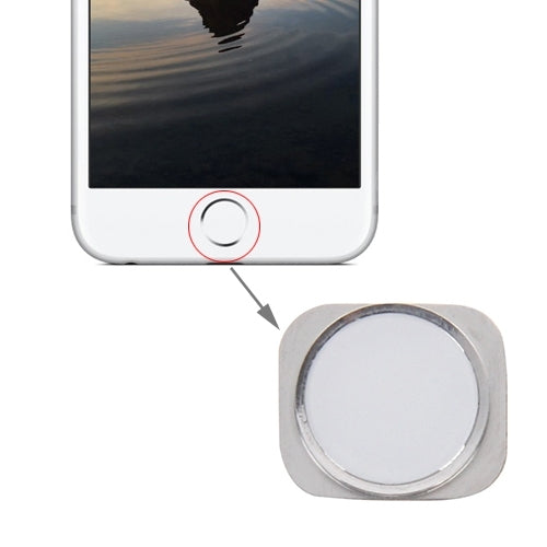 Home Button for iPhone 6s Plus(Silver) - iPhone 6S/6S Plus Parts by PMC Jewellery | Online Shopping South Africa | PMC Jewellery