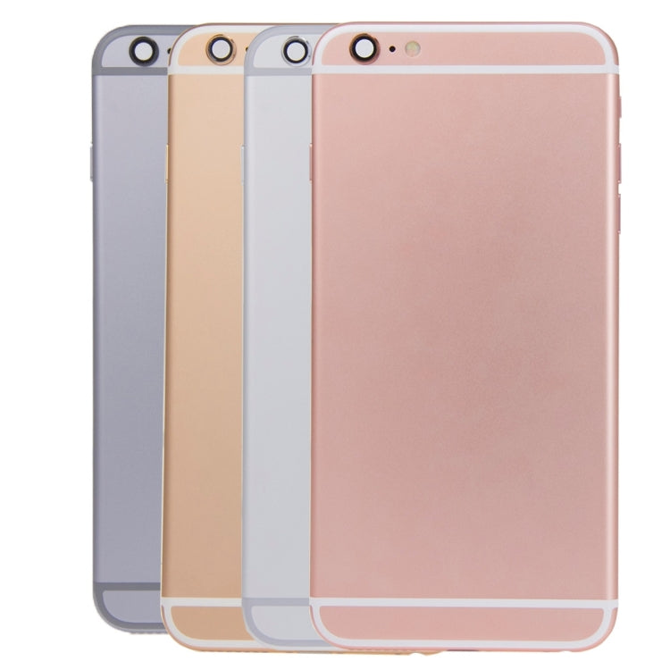 Battery Back Cover Assembly with Card Tray for iPhone 6s Plus(Gold) - iPhone 6S/6S Plus Parts by PMC TechLife | Online Shopping South Africa | PMC TechLife