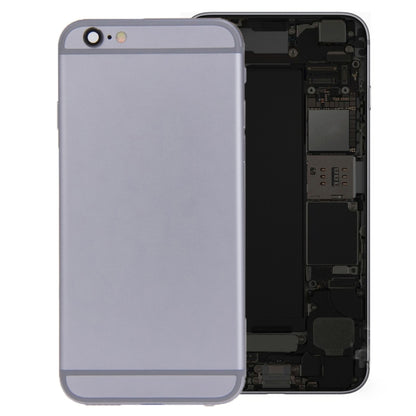 Battery Back Cover Assembly with Card Tray for iPhone 6s(Grey) - iPhone 6S/6S Plus Parts by PMC Jewellery | Online Shopping South Africa | PMC Jewellery