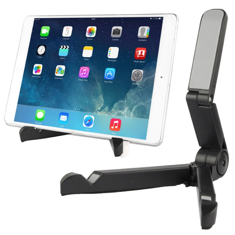 Piega Portatile Stand, Fold up Stand, For iPad, Galaxy, Huawei, Xiaomi, LG and Other 7 inch to 10 inch Tablet(Black) - Desktop Holder by PMC TechLife | Online Shopping South Africa | PMC TechLife