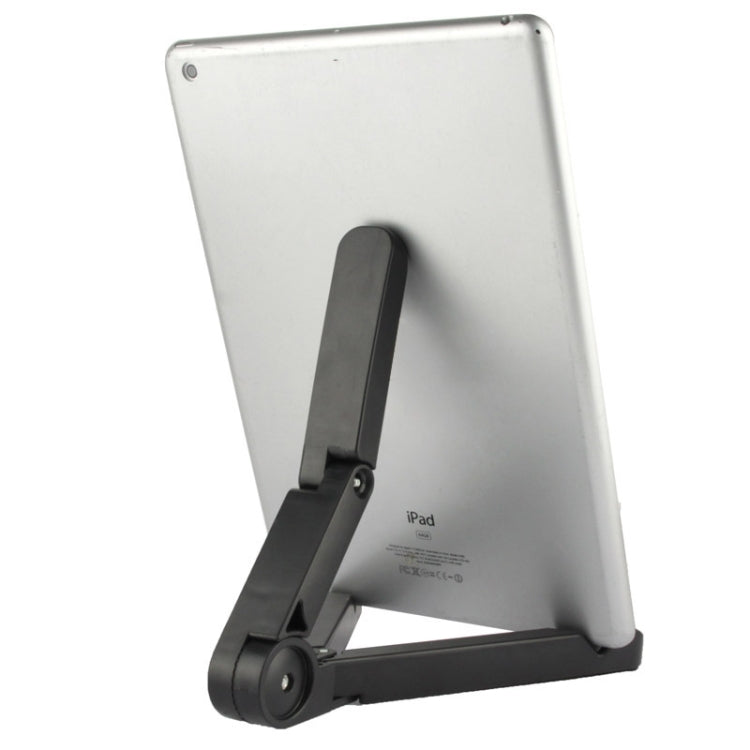 Piega Portatile Stand, Fold up Stand, For iPad, Galaxy, Huawei, Xiaomi, LG and Other 7 inch to 10 inch Tablet(Black) - Desktop Holder by PMC TechLife | Online Shopping South Africa | PMC TechLife