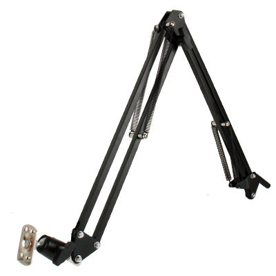 360 Degree Rotation Aluminum Alloy Material Cantilever Universal Stand, For iPad, Galaxy, Huawei, Xiaomi, LG and Other 7.5 inch to 10 inch Tablet(Black) - Lazy Bracket by PMC TechLife | Online Shopping South Africa | PMC TechLife