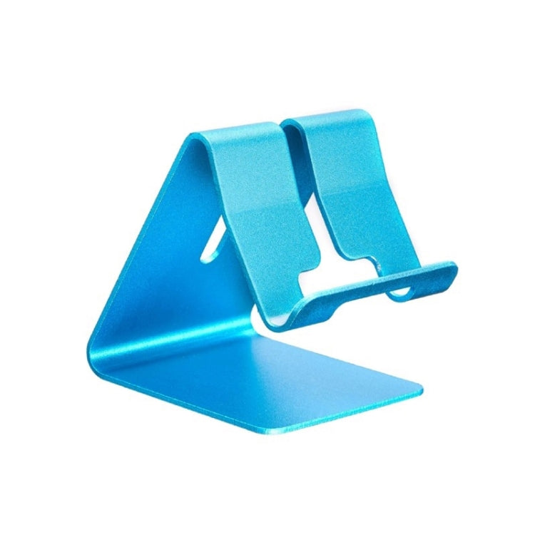 Aluminum Stand Desktop Holder for iPad, iPhone, Galaxy, Huawei, Xiaomi, HTC, Sony, and other Mobile Phones or Tablets(Blue) - Desktop Holder by PMC TechLife | Online Shopping South Africa | PMC TechLife
