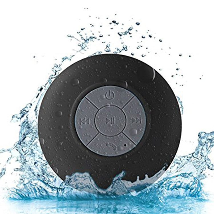 BTS-06 Mini Waterproof IPX4 Bluetooth V2.1 Speaker, Support Handfree Function(Black) - Waterproof Speaker by PMC Jewellery | Online Shopping South Africa | PMC Jewellery