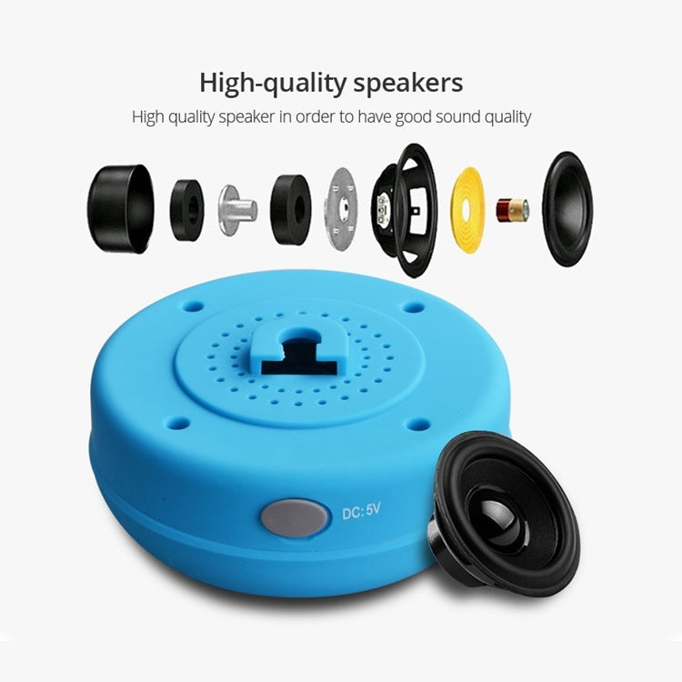 BTS-06 Mini Waterproof IPX4 Bluetooth V2.1 Speaker, Support Handfree Function(Yellow) - Waterproof Speaker by PMC Jewellery | Online Shopping South Africa | PMC Jewellery