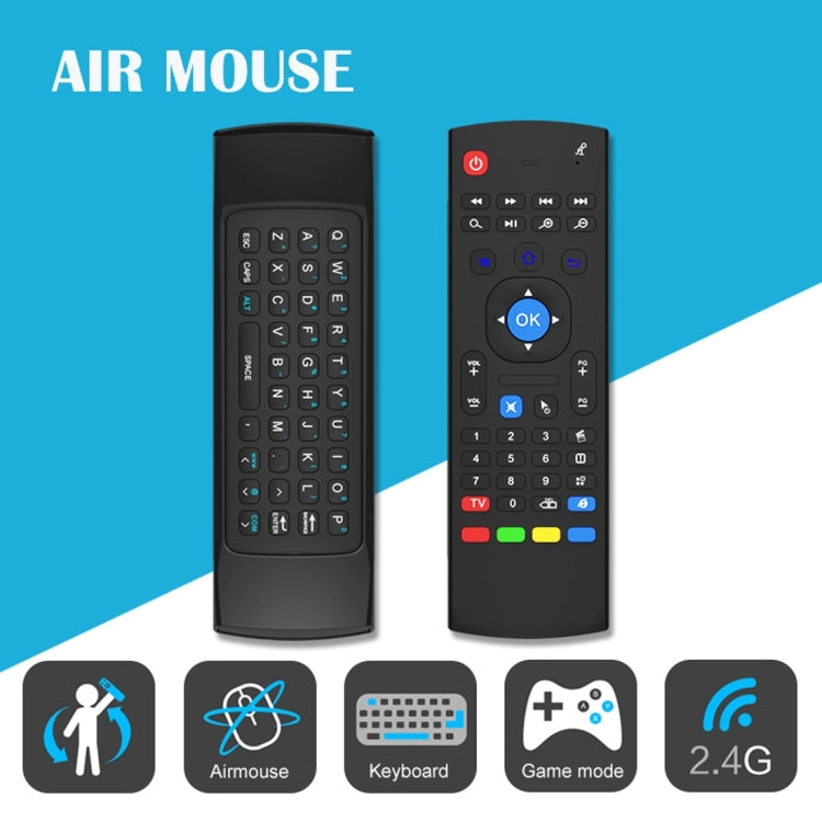 MX3 Air Mouse Wireless 2.4G Remote Control Keyboard with Browser Shortcuts for Android TV Box / Mini PC - MINI PC Accessories & Gadgets by PMC Jewellery | Online Shopping South Africa | PMC Jewellery