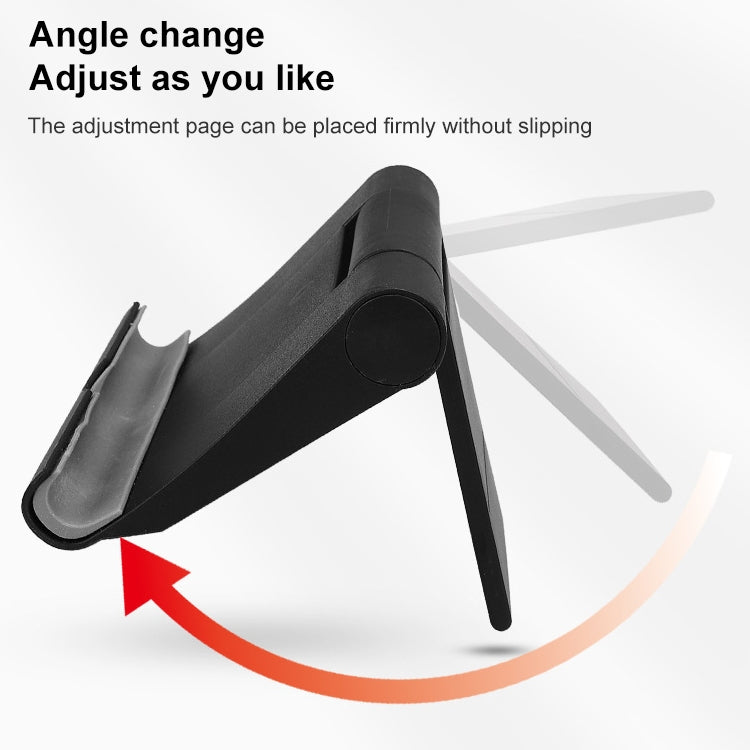 Peacock Foldable Adjustable Stand Desktop Holder for iPad Air & Air 2, iPad mini, Galaxy Tab, and other Tablet PC - Desktop Holder by PMC TechLife | Online Shopping South Africa | PMC TechLife