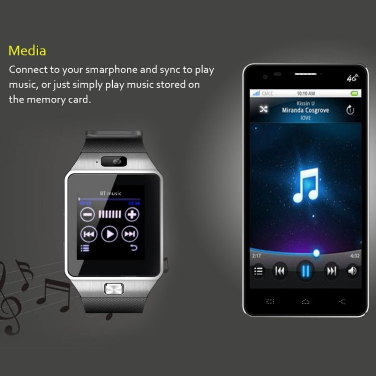 Otium Gear S 2G Smart Watch Phone, Anti-Lost / Pedometer / Sleep Monitor, MTK6260A 533MHz, Bluetooth / Camera(Black) - Smart Watches by Otium | Online Shopping South Africa | PMC TechLife | Buy Now Pay Later Mobicred