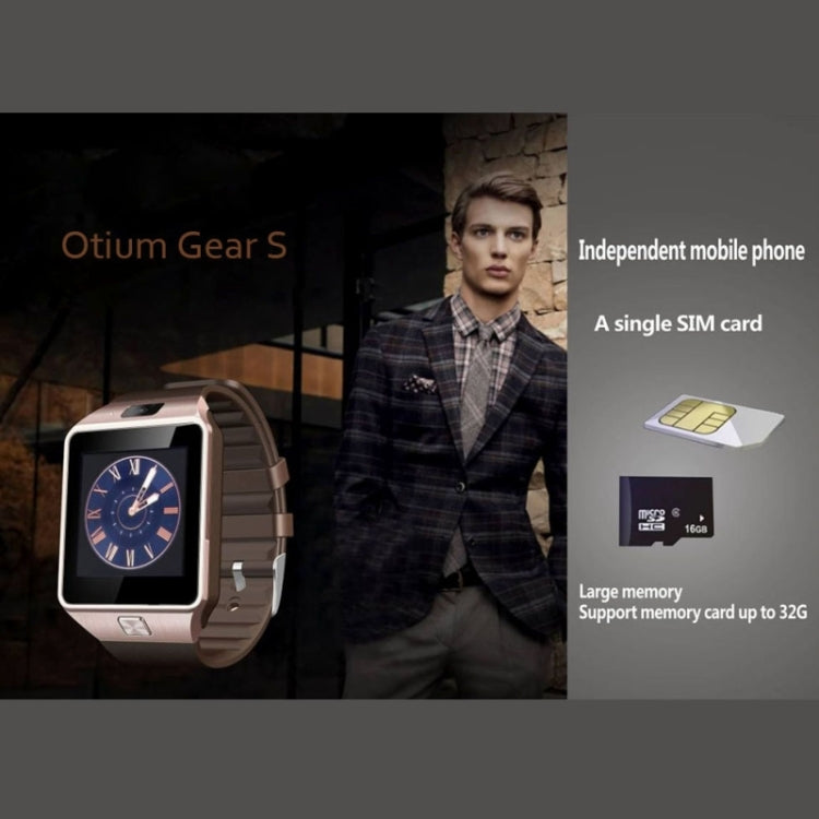 Otium Gear S 2G Smart Watch Phone, Anti-Lost / Pedometer / Sleep Monitor, MTK6260A 533MHz, Bluetooth / Camera(Black) - Smart Watches by Otium | Online Shopping South Africa | PMC TechLife | Buy Now Pay Later Mobicred