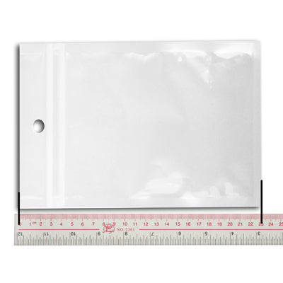 100x 9.7 inch Zip Lock Plastic Poly Bag, Size: 23 x 15.5cm (100pcs in one package, the price is for 100pcs) - free shipping - PMC TechLife - Order now!