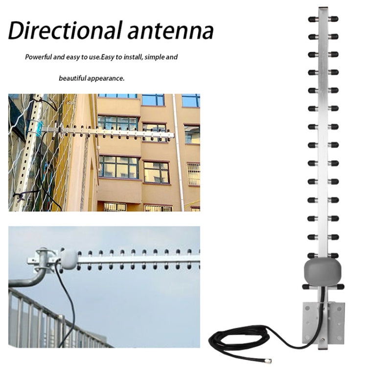 High Gain 28dBi SMA Plug 4G 696-960MHz / 1710-2690MHz Yagi Antenna - Other Accessories by PMC TechLife | Online Shopping South Africa | PMC TechLife