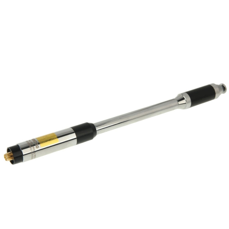 RH770 Dual Band 144/430MHz High Gain SMA-F Telescopic Handheld Radio Antenna for Walkie Talkie, Antenna Length: 93cm - free shipping - PMC TechLife - Order now!