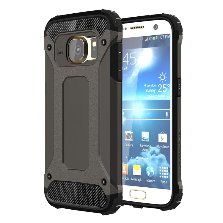 For Galaxy S7 / G930 Tough Armor TPU + PC Combination Case (Black) - Galaxy Phone Cases by PMC Jewellery | Online Shopping South Africa | PMC Jewellery