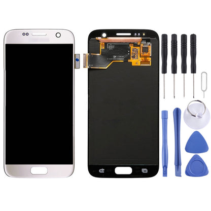 Original LCD Display + Touch Panel for Galaxy S7 / G9300 / G930F / G930A / G930V, G930FG, 930FD, G930W8, G930T, G930U(White) - LCD Screen by PMC Jewellery | Online Shopping South Africa | PMC Jewellery