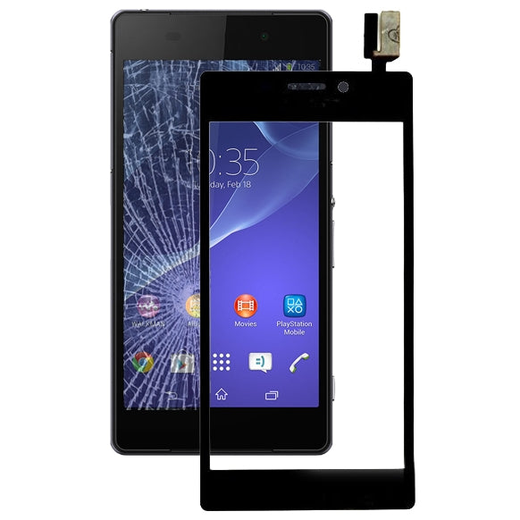 Touch Panel Part for Sony Xperia M2 / S50h(Black) - Touch Panel by PMC Jewellery | Online Shopping South Africa | PMC Jewellery