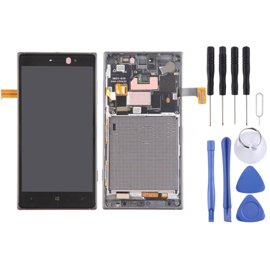 TFT LCD Screen for Nokia Lumia 830 Digitizer Full Assembly with Frame (Black) - LCD Screen by PMC Jewellery | Online Shopping South Africa | PMC Jewellery