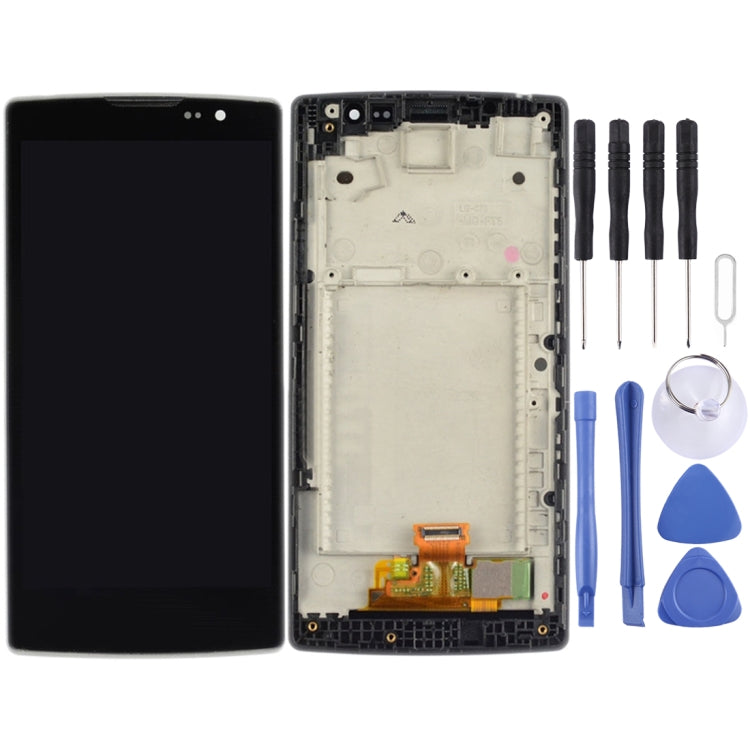 LCD Screen and Digitizer Full Assembly with Frame for LG SPIRIT / H440n / H441 / H443(Black) - For LG by PMC Jewellery | Online Shopping South Africa | PMC Jewellery